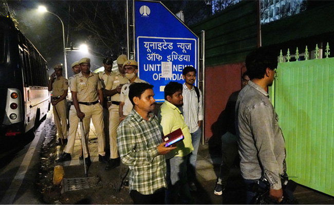 News agency UNI's Delhi office sealed amid heavy police deployment after court order